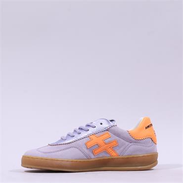 Another Trend Iconic II Gumsole Trainer - Washed Purple Orange